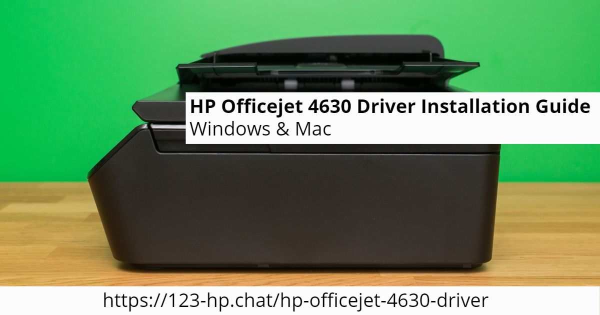hp officejet 4630 software download for mac